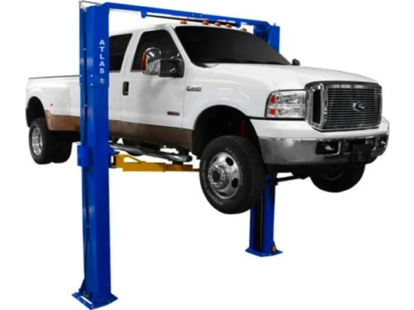 ATLAS PLATINUM PVL-10 ALI CERTIFIED 10,000 LBS. ADJUSTABLE HEIGHT 2 POST OVERHEAD CAR LIFT