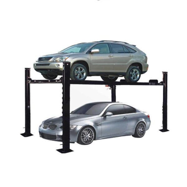 XK P407A 8000 LB 4-POST HEAVY DUTY PORTABLE STORAGE CAR LIFT AUTO HOIST-MOVABLE