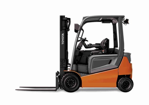 TOYOTA 80V ELECTRIC PNEUMATIC FORKLIFT