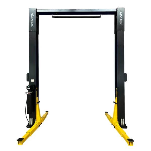 APlusLift 14,000LB 2-Post Overhead Single Release Direct Drive Car Lift with 3 Year Warranty - AP-14SR - Image 2