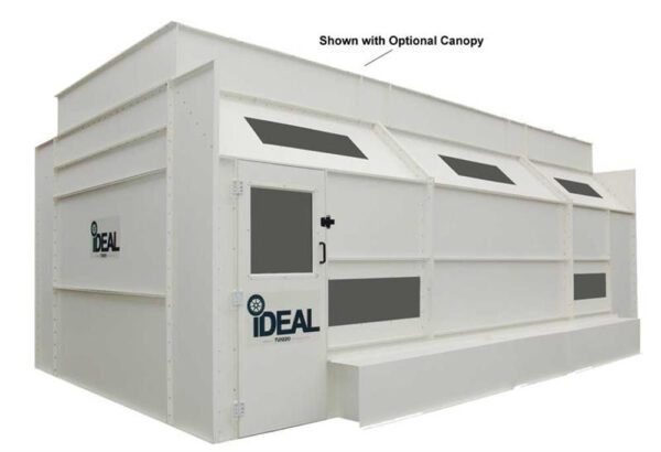 IDEAL SIDE DOWN DRAFT PAINT BOOTH - Image 4